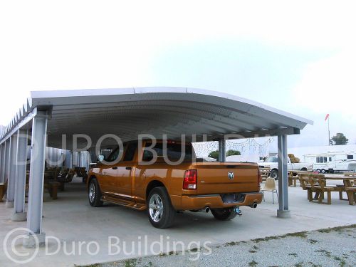 Durospan steel 16x16x10 metal building kit factory direct custom carport rv-port for sale