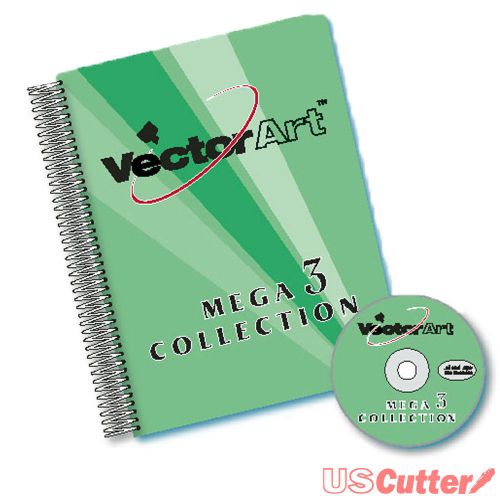 Vector art mega collection v3 vinyl cutter plotter clipart graphics cutting new for sale