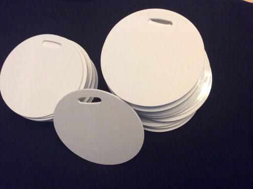 Sublimation blanks - round bag tags