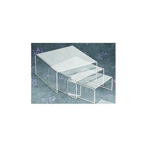 Medium low profile riser 3pcs set in clear acrylic new for sale