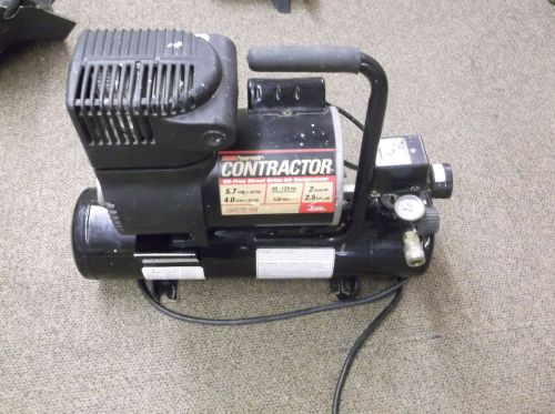 Used coleman powermate contractor oil-free direct drive air compressor for sale