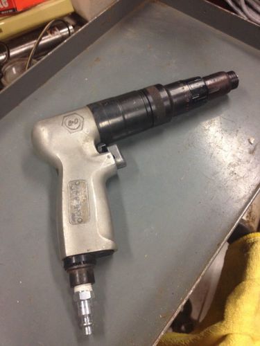 Black &amp; decker 2430 air screwdriver reverse pneumatic machinist fab shop industr for sale