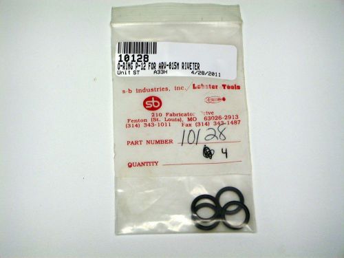 S-B Industries 10128 P-12 O-Ring for ARV-015M Riveter (Bag of 4) *NEW OLD STOCK*