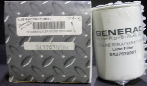 GENERAC OIL FILTER 0A37970001 FOR LIQUID COOLED GENERATOR ENGINE NEW IN BOX