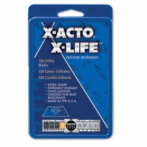 X-acto SurGrip Utility Knife Blades, 100/Pack (EPIX692)