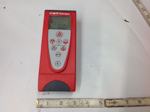 CST/berger Laser Tape Measure Distance Range Finder  Carpenter Plumber. USED