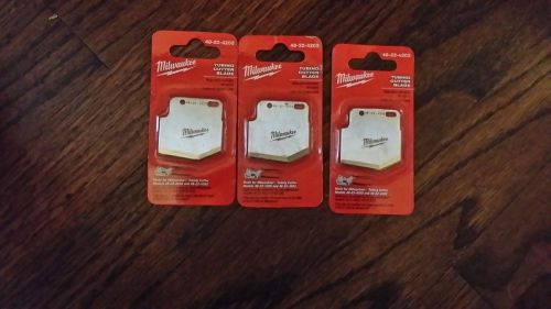 Milwaukee 48-22-4200, 4202, 4300 Tubing Cutter Replacement Blade Lot of 3 Blades