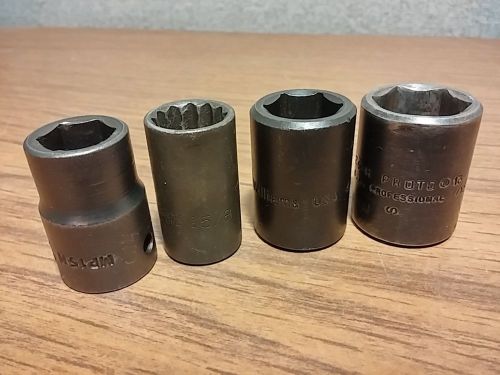 4 1/2&#034; drive impact sockets proto. williams. armstrong, grey canada for sale