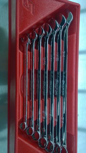 Snap on 7 piece Long 12 point wrench set