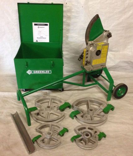 *greenlee* chicago style, conduit,pipe,1818 mechanical bender, emt, rigid imc for sale