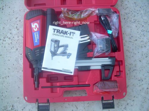 New powers trak-it c5 cordless deep track gas fastening system 55142 for sale