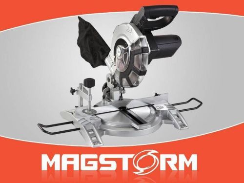 Magstorm 1400w compound mitre saw, 210mm dia. blade. rrp $599 for sale