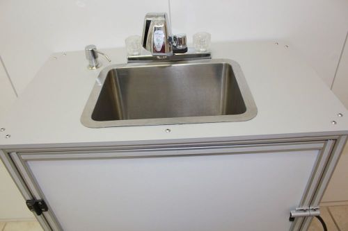 Nsf-grade laboratory / cleanroom / restaurant portable sink - monsam enterprises for sale