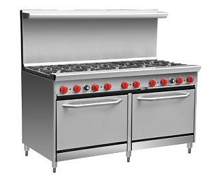 10 BURNER GAS RANGE