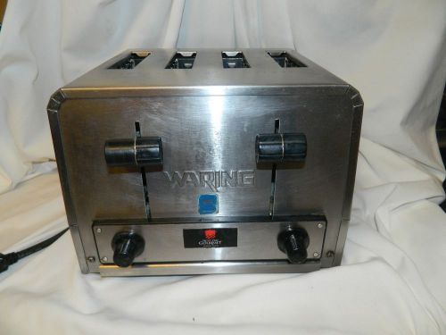 Commercial Toaster Waring WCT805B Heavy Duty 4 Slice Toaster 208V