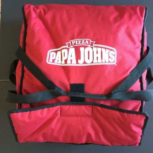 Papa Johns Pizza insulated Hot Bag Near Mint