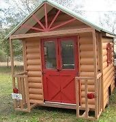 Concession trailer 10&#039;6 x 7&#039;6 looks like a log cabin! for sale