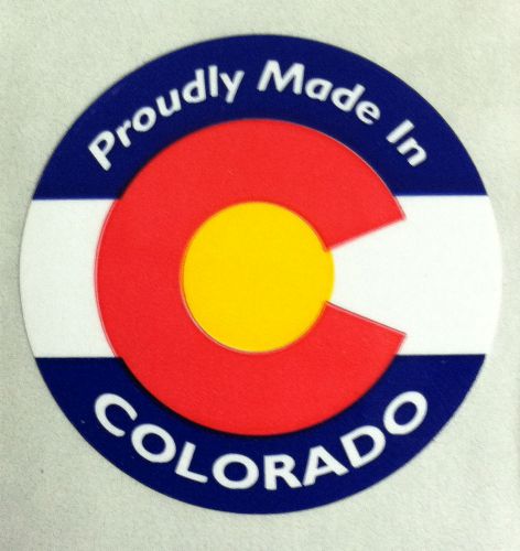 500 Made In Colorado Labels