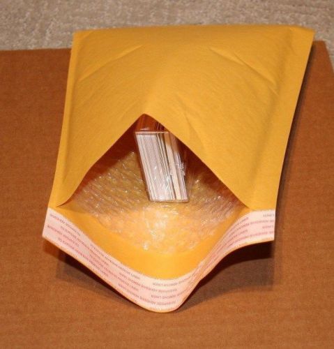 10  #0 6.5X10 &#034; Ecolite &#034; X- Wide Kraft Bubble Mailers Padded Envelopes Bags