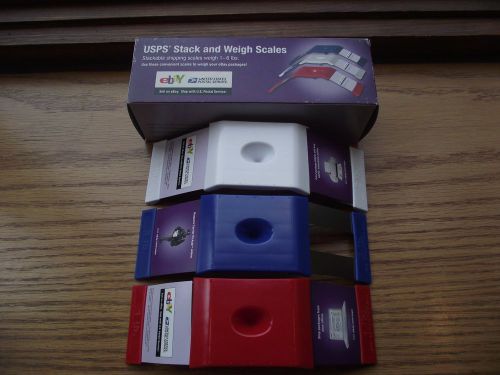 EBAY / USPS STACK AND WEIGH SCALES 1 - 6 LBS.  2005