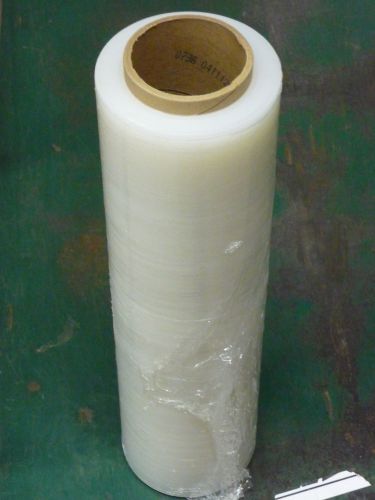 4  rolls of 18&#034; x 1500&#039; clear blown hand stretch film wrap (1 case) for sale