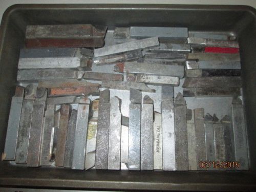 MACHINIST TOOL LATHE MILL Machinist Lot Lathe Tool Cutter Bits for Tool Post n
