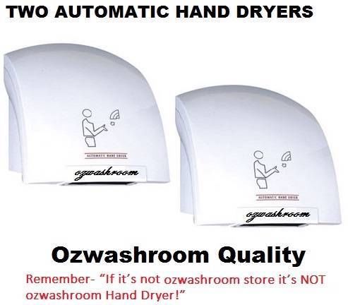 Two Automatic Hand Dryer Quick Drying Powerful 1600W Commercial hand dryer