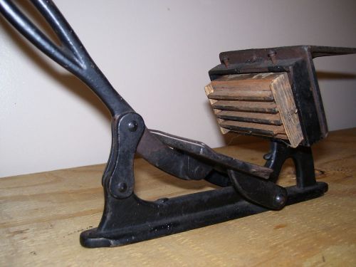 Antique Bonanza Printing Press Letterpress