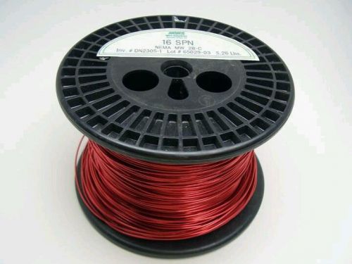 Magnet Wire #16 AWG 5.26lbs SPN Insulation