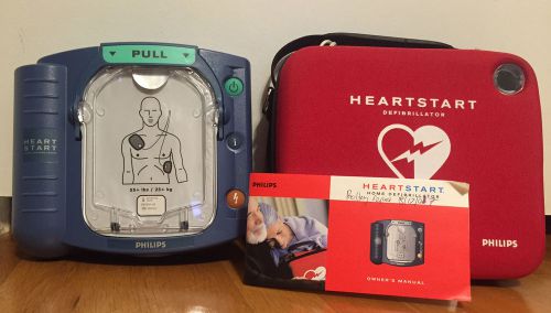 Philips heartstart aed home defibrillator m5068a for sale