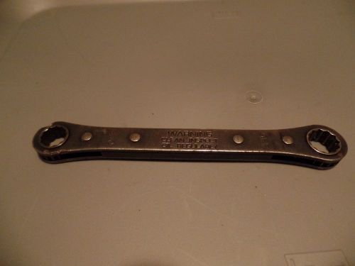 Snap on 1/2 &amp; 9/16 ratcheting combination wrench GR1618A