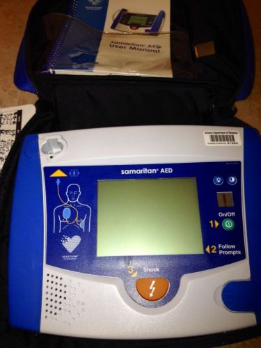 Samaritan Aed With Pads And Case.. Great Shape Heartsine Technologies