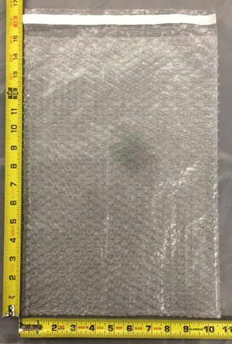 25 10.5x15.5 Clear Self-Sealing Bubble Out Pouches / Bubble Wrap Bags