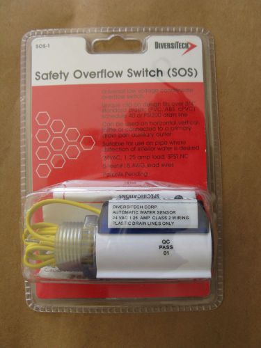 NEW DiversiTech SOS-1 Safety Overflow Switch New 24 VAC