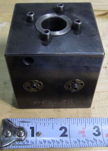 System 3R EDM Mini Block, 70mm Cube, For 20mm Shank Tooling