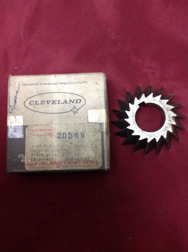 Cleveland Cutting Tools Single Angle Side Cutting Milling Cutter 2-3/4x1/2x1