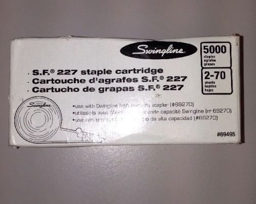 Swingline S.f. 227 Staple Cartridge - 5000 Per Cartridge - #69495