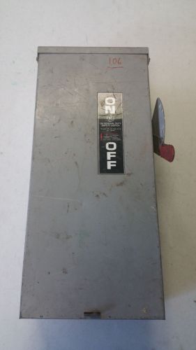 General Electric TG4323R Model#8 Enclosed Switch 100 Amp