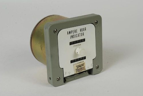 Abrams Instrument 19361 Ampere Hour Indicator Unit Meter