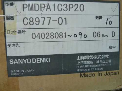 Sanyo Denki PMDPA1C3P20 PM Driver Type C AMAT 1080-01276