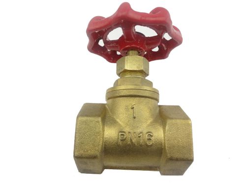 10 pcs of g 1&#034; dn25 (bsp) brass gate valve for pipe plumbing, sluice valve for sale