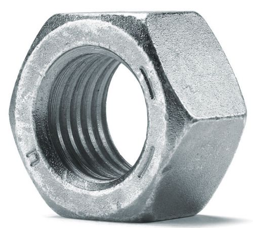 Nucor 7/16-20 grade 5 finished hex nut -usa unf zinc plated, pk 2200 for sale