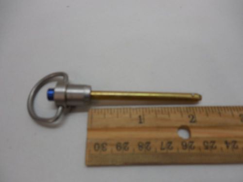 3/16&#034; x 2&#034; push pull pin ball lock quick release new for sale