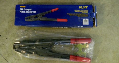 Samona pex crimper 1/2&#034; and 3/4&#034; dual jaws for sale