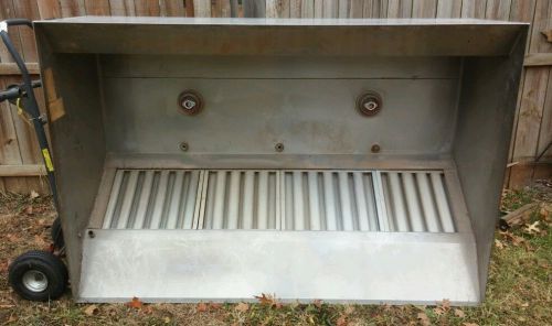 Captive Aire Systems Stainless Steel Ventilation Grease Hood 6&#039; x 4&#039;