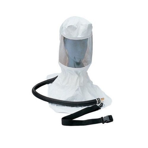 Tyvek® Supplied Air Respirator Hoods - tyvek hood air respirator assembly