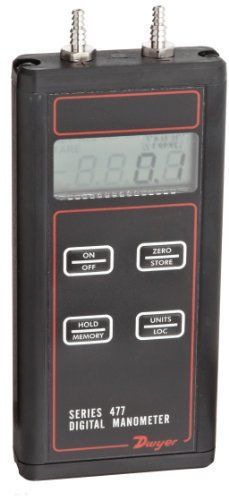 Dwyer digital manometer series 477 handheld for sale
