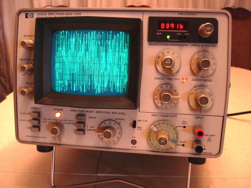 HP 3580A  Audio Spectrum Analyzer with Tracking Gen &amp; Digital Storage