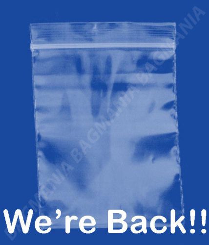 100 2mil Ziplock 2&#034; x 3&#034; SEALABLE Plastic Small Bags Jewelry Bags