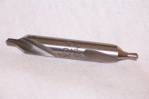 #4 Combination Drill &amp; Countersink Cleveland Made in USA Double End 60 Degree HS